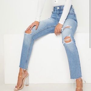 NWT pretty little thing mom jeans